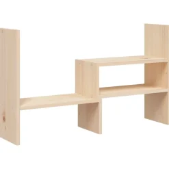 Online vidaXL Skärmställ (39-72)x17x43 cm massiv furu Naturfärg