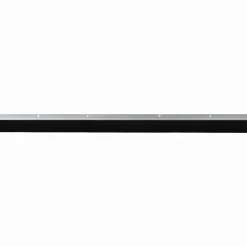 New vidaXL Skruvmonterade dörrborsttätningslister 2 pcs 100 cm Silver