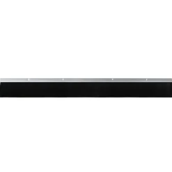 vidaXL Skruvmonterade dörrborsttätningslister 2 pcs Silver 100 cm