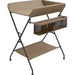 New vidaXL Skötbord järn Taupe