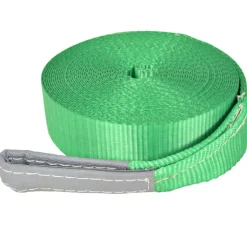 vidaXL Slackline 15 m x 50 mm 150 kg grön