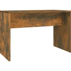 Clearance vidaXL Sminkpall 70x35x45 cm konstruerat trä Rökfärgad ek