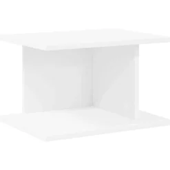 vidaXL Sängbord Vit 40 x 30 x 25 cm Konstruerat trä
