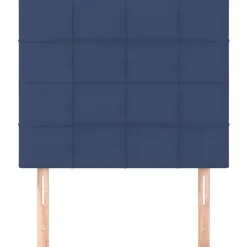 Sale vidaXL Sänggavel 80x5x118/128 cm tyg Blå
