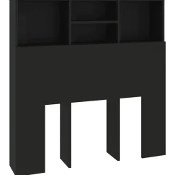 Online vidaXL Sänggavel med förvaring 100x19x103,5 cm Svart