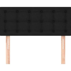 Online vidaXL Sänggavel 80x5x78/88 cm tyg Svart