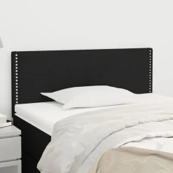 Sale vidaXL Sänggavel 80x5x78/88 cm tyg Svart