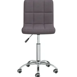 Best vidaXL Snurrbar kontorsstol tyg Taupe