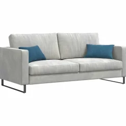 vidaXL Sofakuddar 2 pcs Blå 50 x 30 cm Kordread tyg
