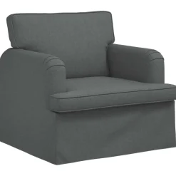 Sale vidaXL Soffa 84 x 80 x 85 cm tyg Mörkgrå