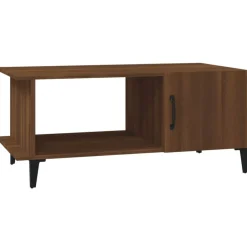 Outlet vidaXL Soffbord 90x50x40 cm konstruerat trä brun ek