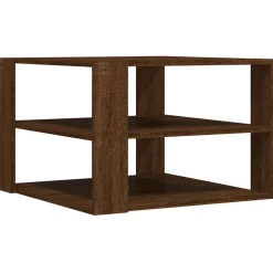 Clearance vidaXL Soffbord 58x58x40 cm konstruerat trä brun ek