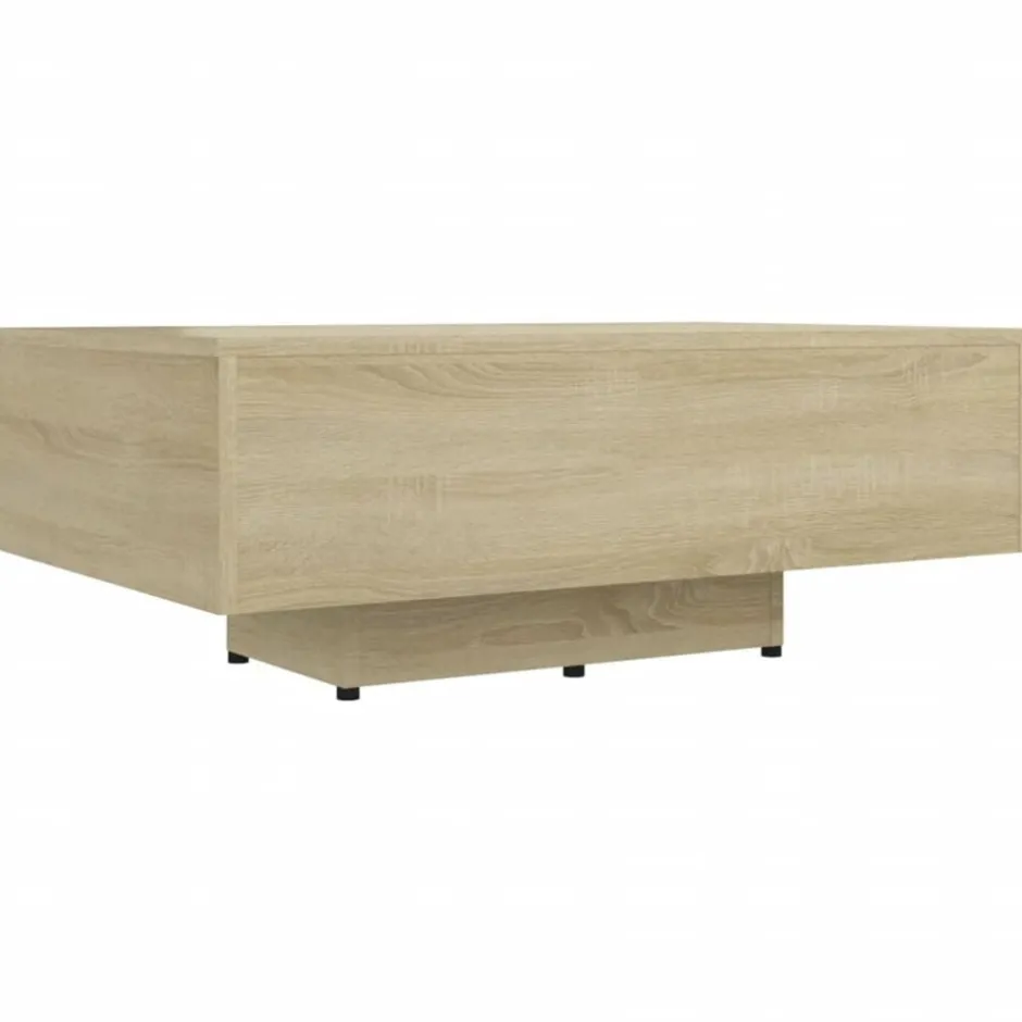 Outlet vidaXL Soffbord sonoma-ek 85x55x31 cm konstruerat trä Sonoma ek
