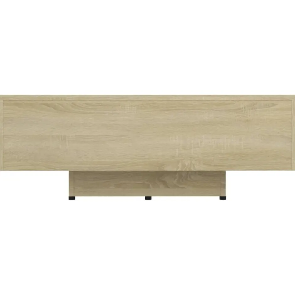 Outlet vidaXL Soffbord sonoma-ek 85x55x31 cm konstruerat trä Sonoma ek