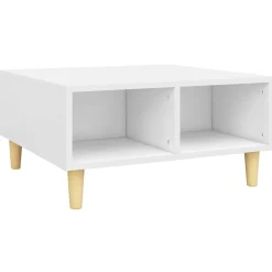 Sale vidaXL Soffbord 60x60x30 cm konstruerat trä Vit