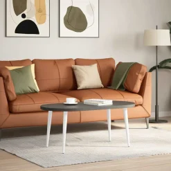 Online vidaXL Soffbordsben koniska 4 st a 30-31 cm stål Vit