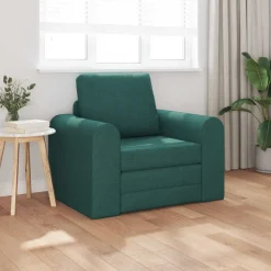 vidaXL Soffsäng Mörkgrön 98 x 71 x 83 cm tyg