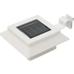 Sale vidaXL Sollampa LED set 6 st fyrkantig 12 cm Vit