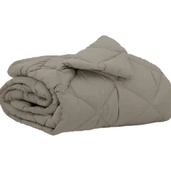 vidaXL Sommar Duvet 200 x 135 cm Mikrofiber Ljusgrå
