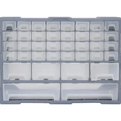 vidaXL Sortimentskåp med 38 lådor 52x16x37,5 cm