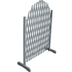 Sale vidaXL Spaljéstaket massivt granträ 1,8x1 Grå