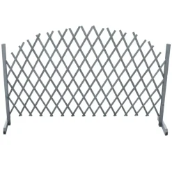 Sale vidaXL Spaljéstaket massivt granträ 1,8x1 Grå