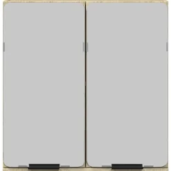 vidaXL Spegelskåp för badrum sonoma-ek 64,5x20x66,5 cm konstruerat trä