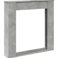 Clearance vidaXL Spiselkrans 100x20x100 cm konstruerat trä Betonggrå