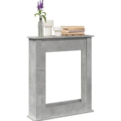 Sale vidaXL Spiselkrans 75x20x87,5 cm konstruerat trä Betonggrå