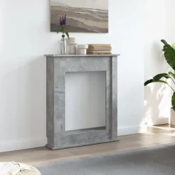 Sale vidaXL Spiselkrans 75x20x87,5 cm konstruerat trä Betonggrå