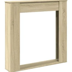 Outlet vidaXL Spiselkrans sonoma-ek 100x20x100 cm konstruerat trä Sonoma ek