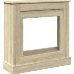 vidaXL Spiselkrans sonoma-ek 90x30x90 cm konstruerat trä