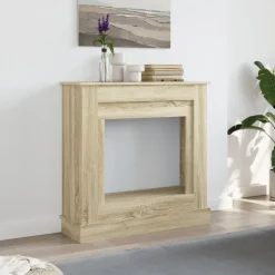 vidaXL Spiselkrans sonoma-ek 90x30x90 cm konstruerat trä