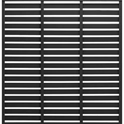 Hot vidaXL Staketpanel WPC 180x180 cm Svart