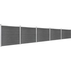 Sale vidaXL Staketpaneler WPC 872x146 cm Svart