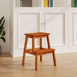 vidaXL Stegpall 40x38x50 cm massivt akaciaträ