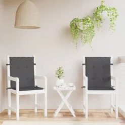Outlet vidaXL Stolsdynor 2 st oxfordtyg Antracit