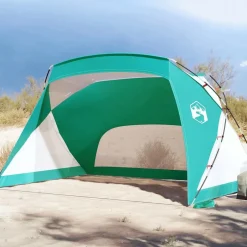 Sale vidaXL Strandtält havs 274x178x170/148 cm 185T polyester Grön