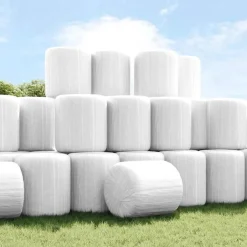 Clearance vidaXL Sträckfilm för lantbruk 25 μm 50 cm x 1800 m Vit