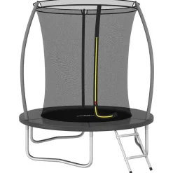 vidaXL Studsmatta rund 183x52 cm 80 kg