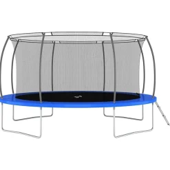 vidaXL Studsmatta rund 460x80 cm 150 kg