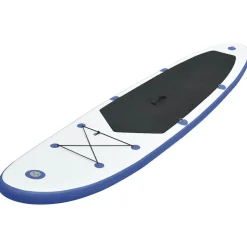 vidaXL SUP surfingbräda uppblåsbar blå och vit