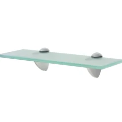 Discount vidaXL Svävande hylla glas 30x20 cm 8 mm Transparent