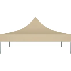 Outlet vidaXL Tak till partytält 3x3 m 270 g/m² Beige