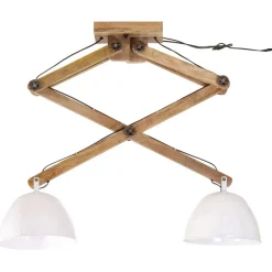 vidaXL Taklampa 25 W vit 29x18x85 cm E27