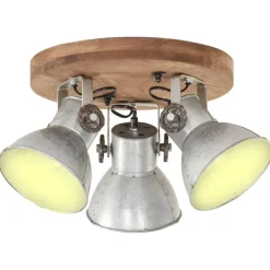 Clearance vidaXL Taklampa industriell 25 W 42x27cm E27 Silver