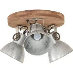 Clearance vidaXL Taklampa industriell 25 W 42x27cm E27 Silver