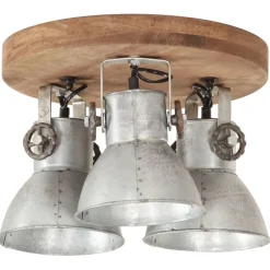 Clearance vidaXL Taklampa industriell 25 W 42x27cm E27 Silver