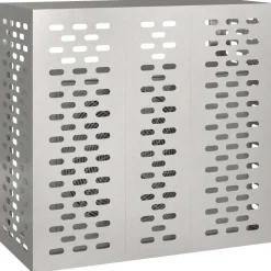 vidaXL Täckning för Luftkonditionering Silver 110 x 50 x 105 cm
