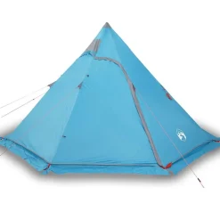 Clearance vidaXL Tipi-tält 5 personer vattentätt Blå